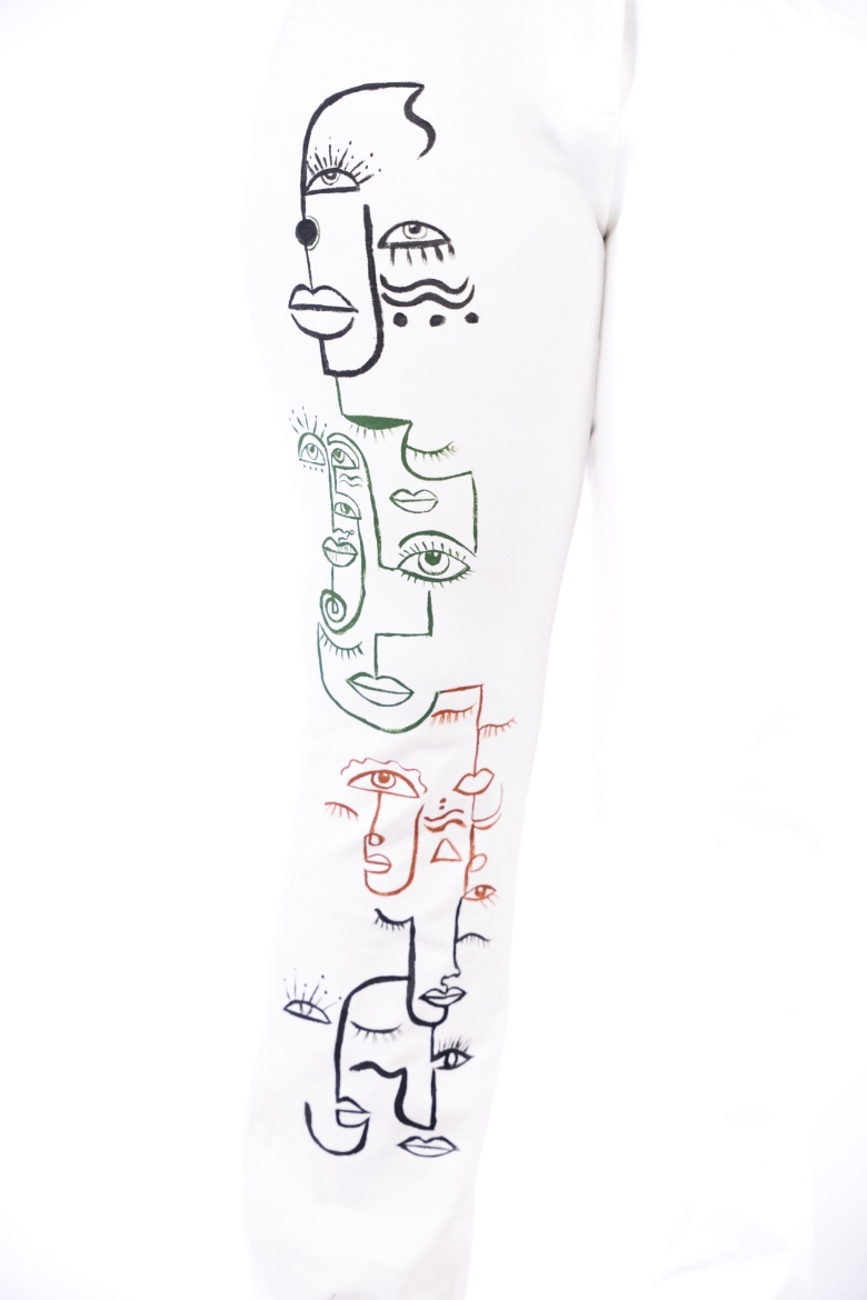 Picture of Casual Pants  with African design