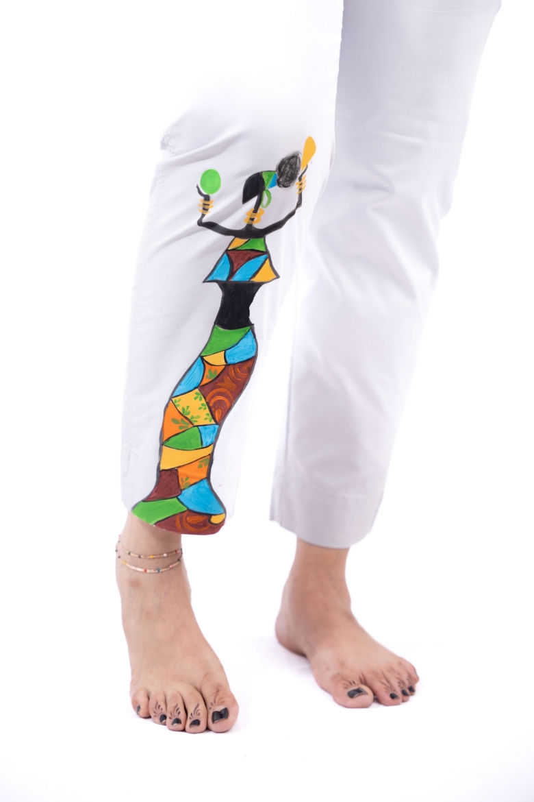 Picture of Casual Pants  with African design 