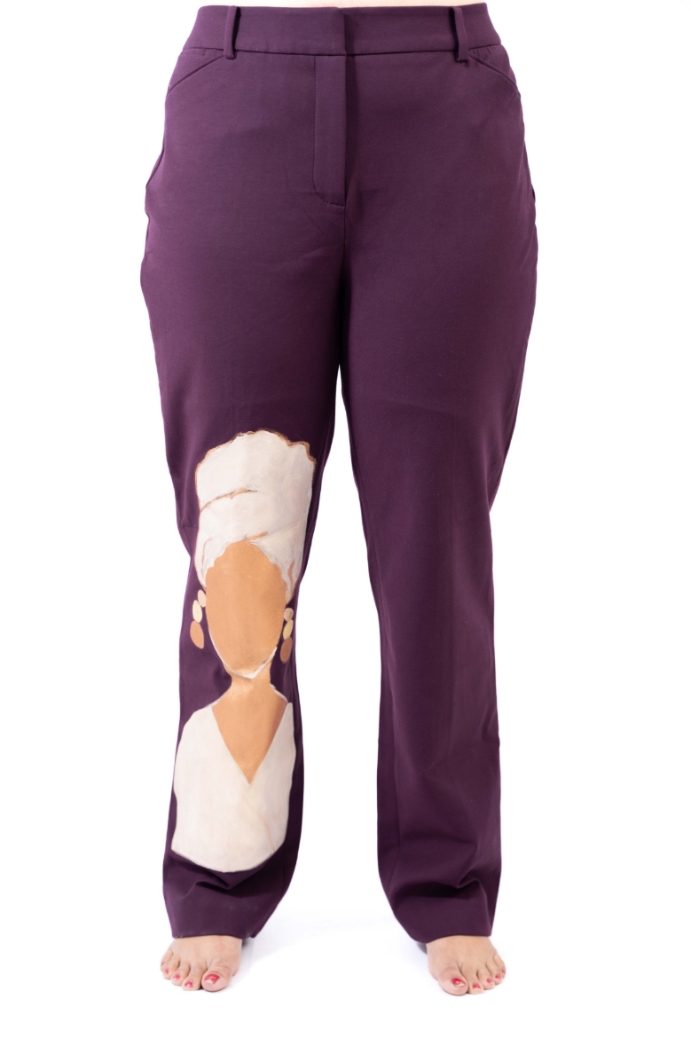 Picture of Casual Pants  with African design 