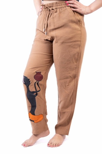 Picture of Casual Pants  with African design 