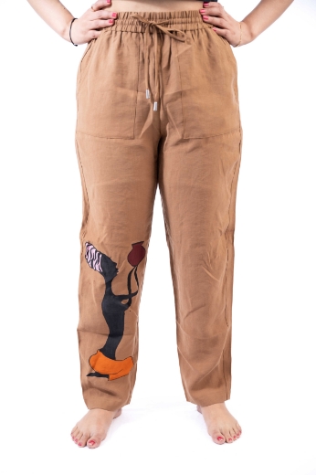 Picture of Casual Pants  with African design 