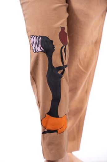 Picture of Casual Pants  with African design 