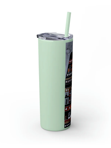 صورة Skinny Tumbler with Straw, 20oz