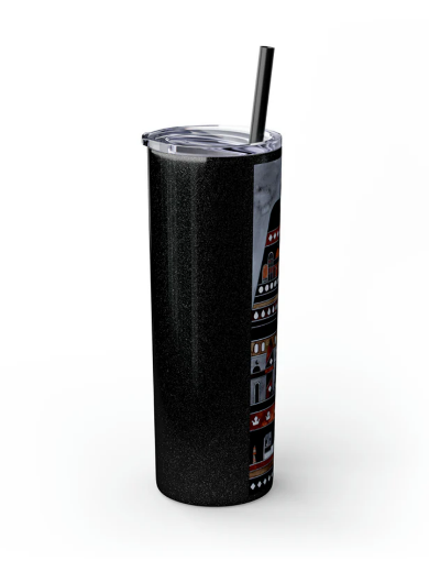 صورة Skinny Tumbler with Straw, 20oz