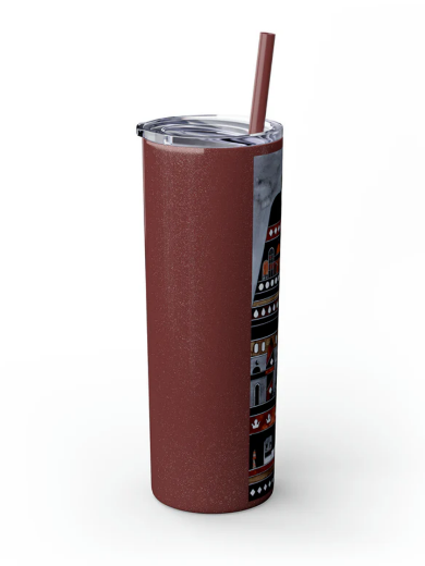 صورة Skinny Tumbler with Straw, 20oz