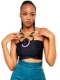 Picture of Olympic Style Interconnected Circular Beaded Necklace