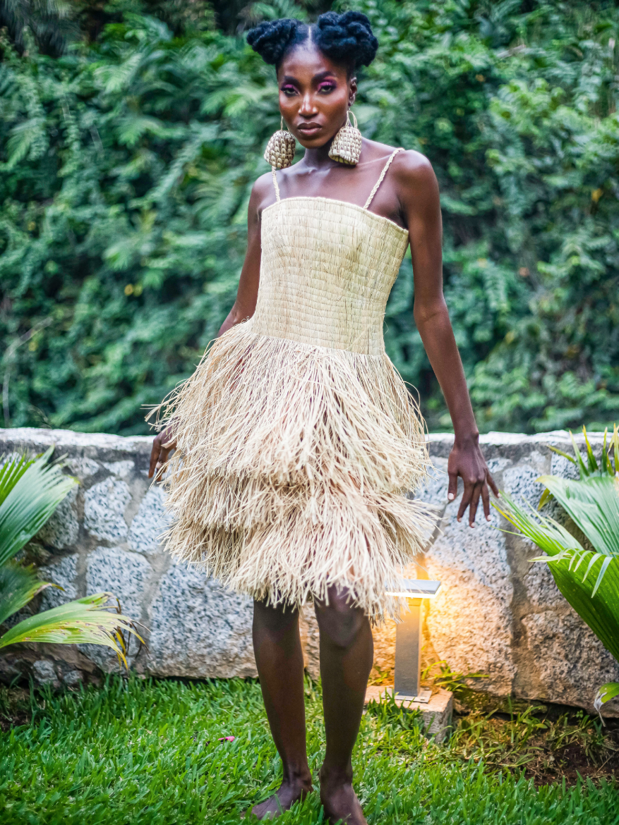 Picture of Numa Raffia Dress