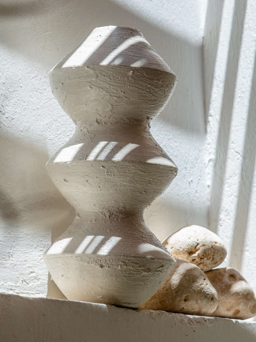 Picture of Paua Vase White  