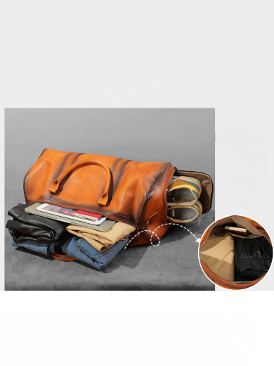 Picture of Leather Duffel Bag