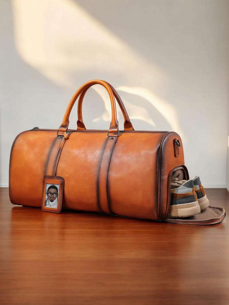 Picture of Leather Duffel Bag
