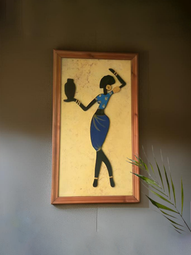 Picture of AFRICAN WOOD FIGURE ART