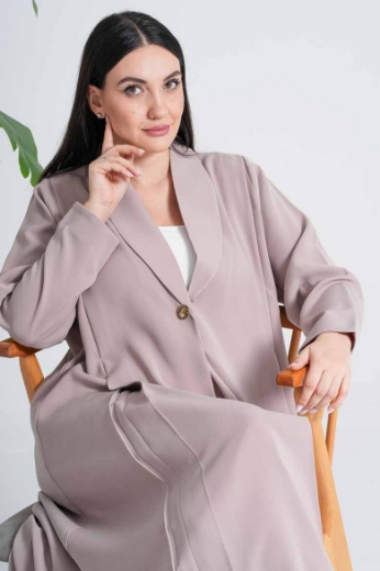 Picture of Beige Formal Abaya  