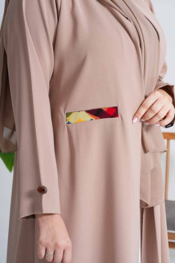 Picture of Beige Formal Abaya  