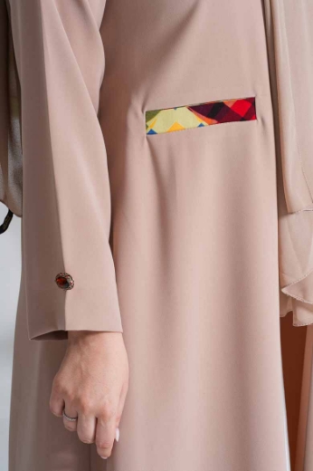 Picture of Beige Formal Abaya  