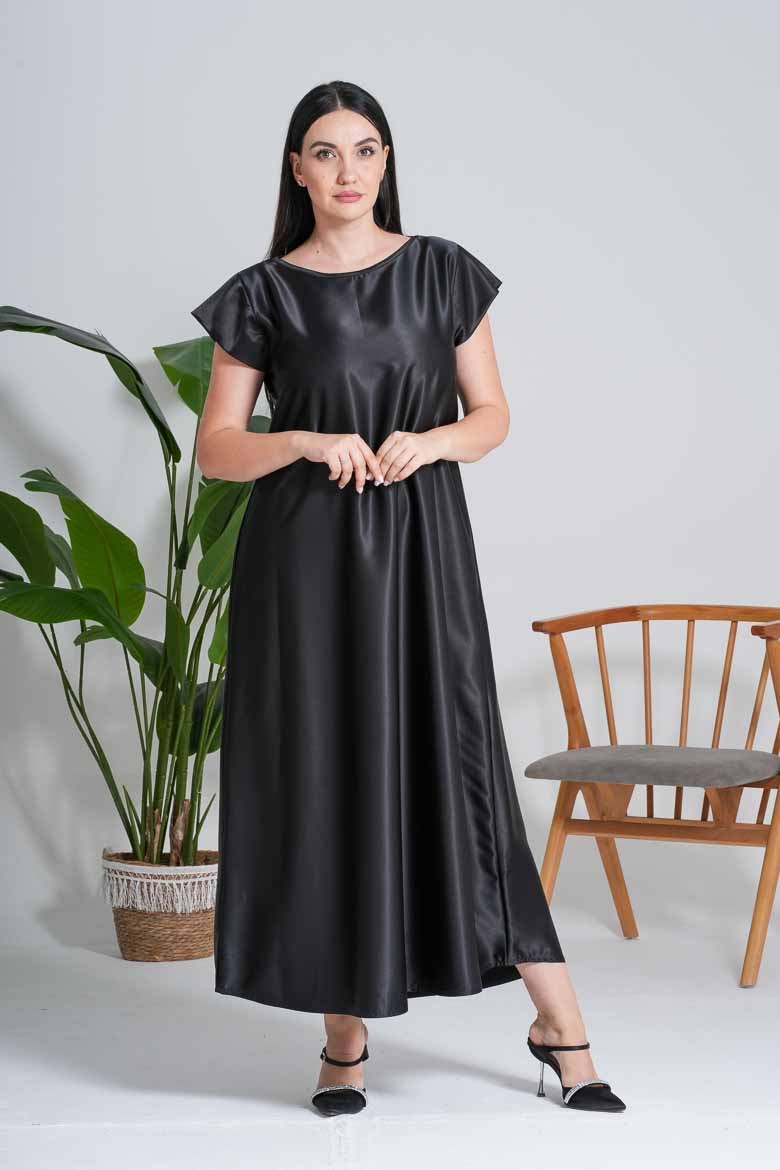 Picture of  Abaya wear  -Casual Elegant A-Line Design in Premium Linen – Padded Long Shirt