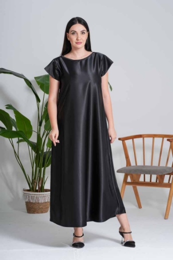 Picture of  Abaya wear  -Casual Elegant A-Line Design in Premium Linen – Padded Long Shirt
